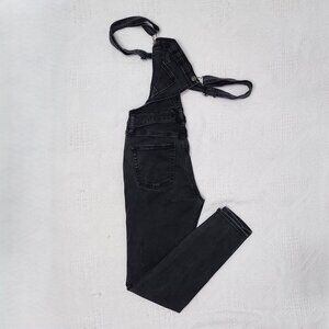 Vintage/Retro Ladies Black Overalls